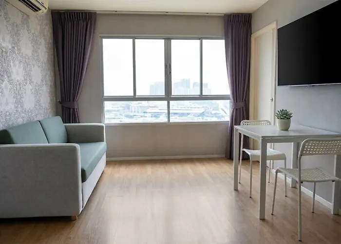 Lumpini 2-bedroom Near The Mall Bangkapi Appartement *